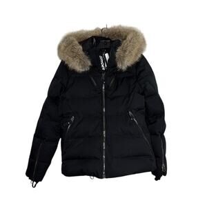 SPYDER Womens Falline Down Jacket - Black Size 8 New with tags